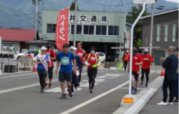 5月15日白つつじマラソン大会での見守り活動