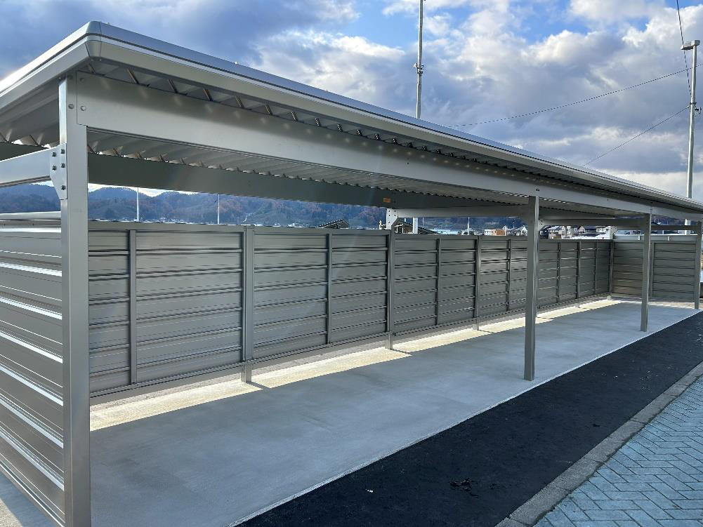 羽前長崎駐輪場